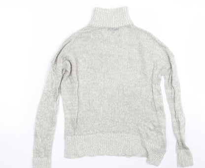Womens UK Size S New Look Grey Pullover Jumper