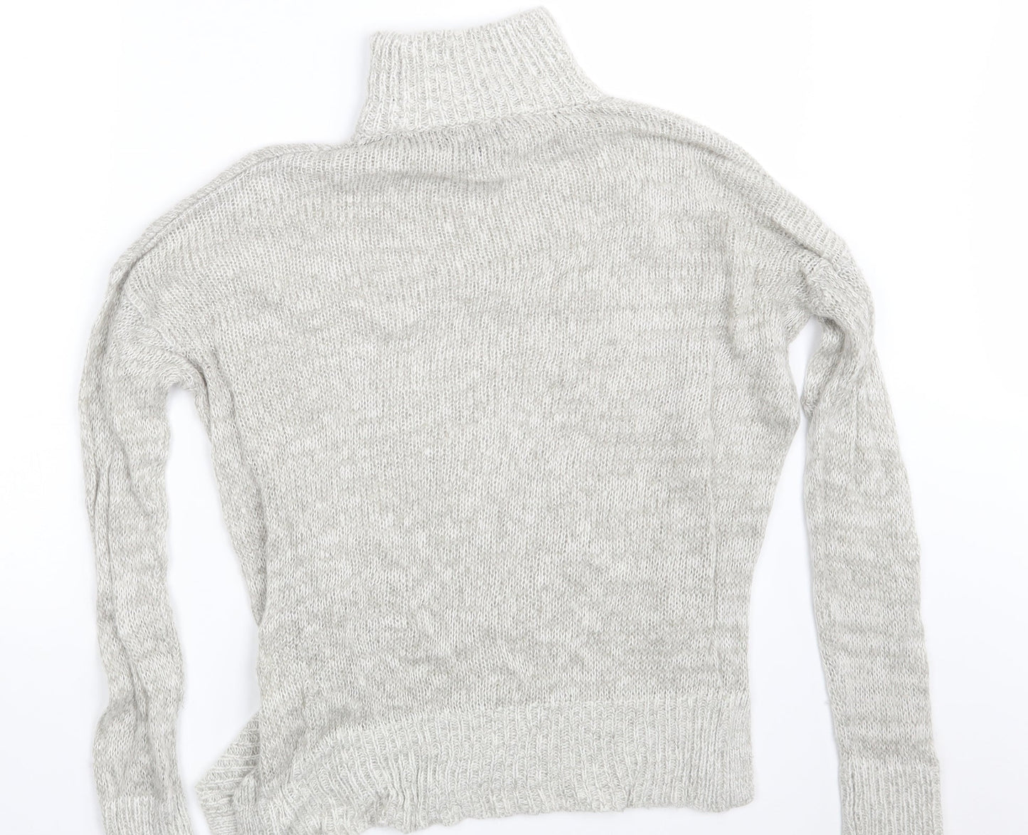 Womens UK Size S New Look Grey Pullover Jumper