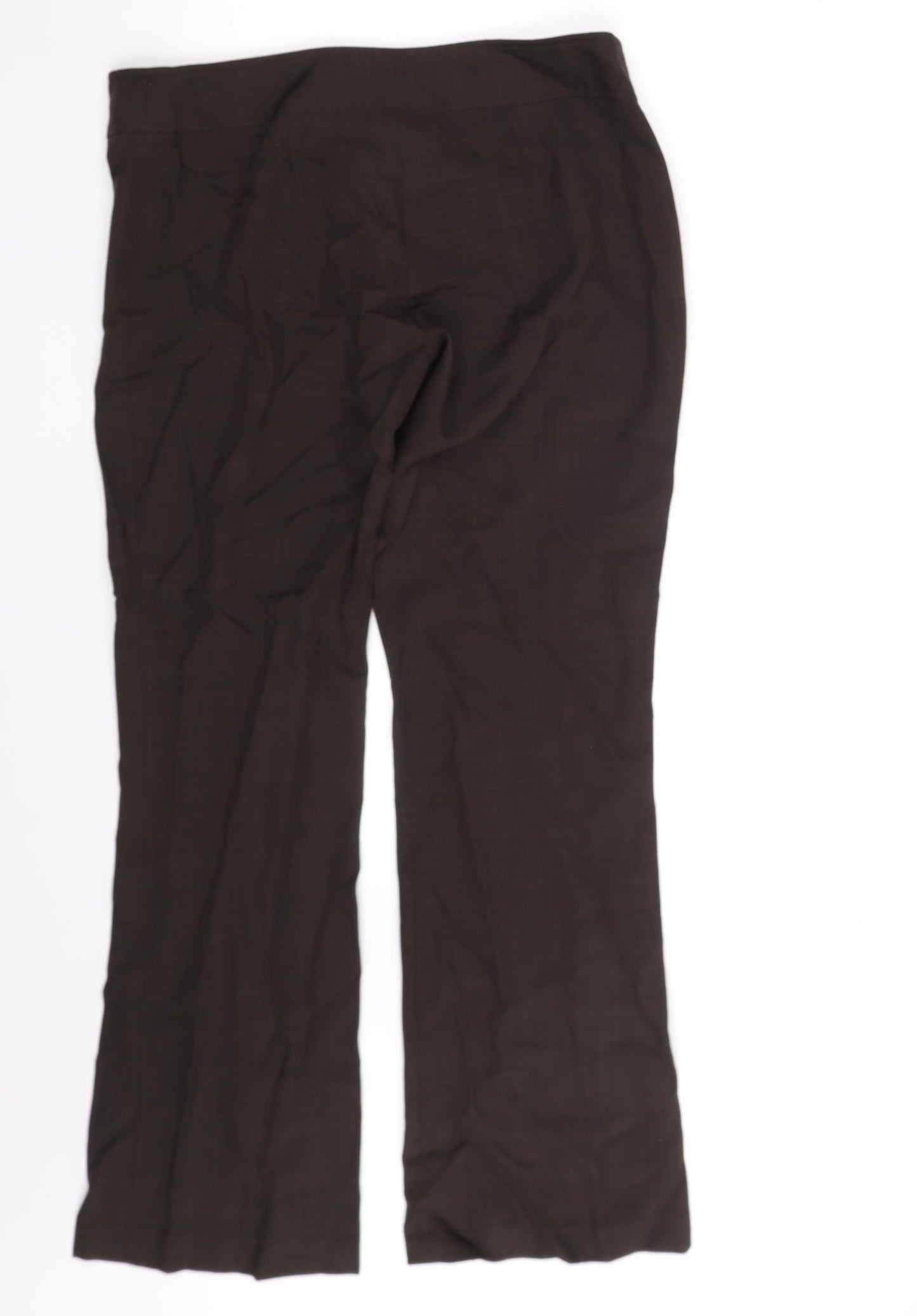 Womens UK Size 10 NL Collection Regular Fit  Brown Trousers