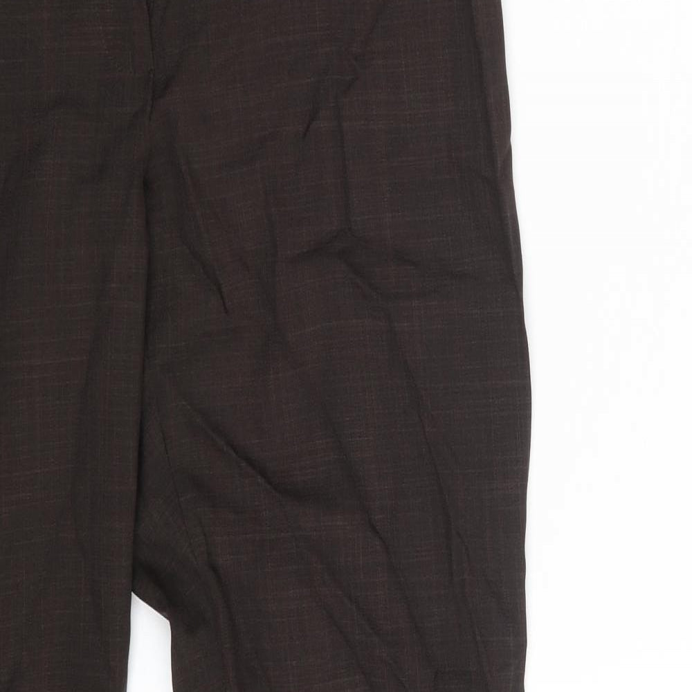 Womens UK Size 10 NL Collection Regular Fit  Brown Trousers