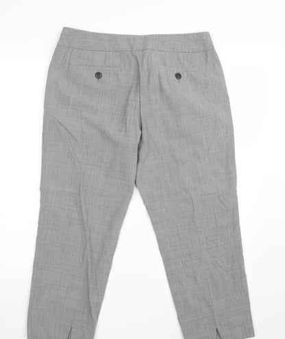 Ann Taylor Womens Grey   Capri Trousers Size 10 L26 in