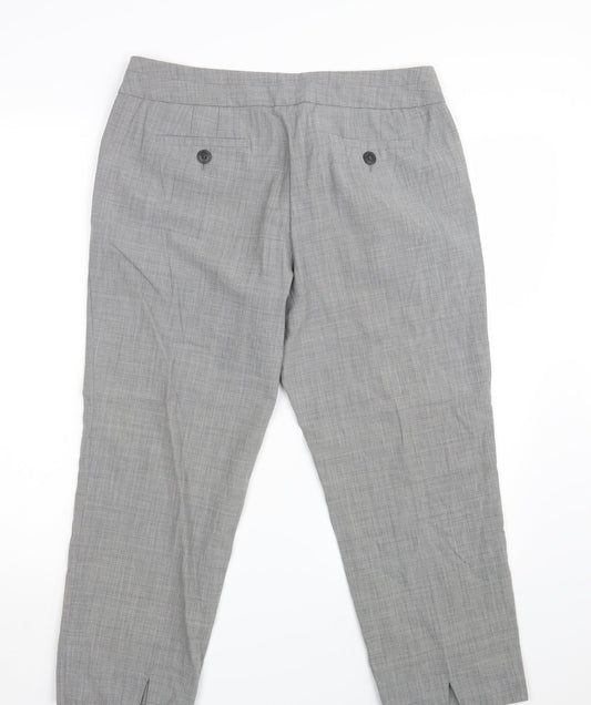 Ann Taylor Womens Grey   Capri Trousers Size 10 L26 in