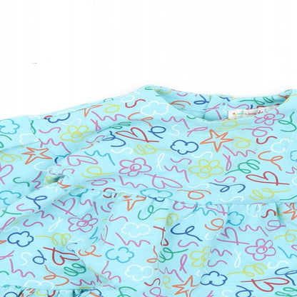 Preworn Baby Multicoloured Geometric  Fit & Flare  Size 24 Months