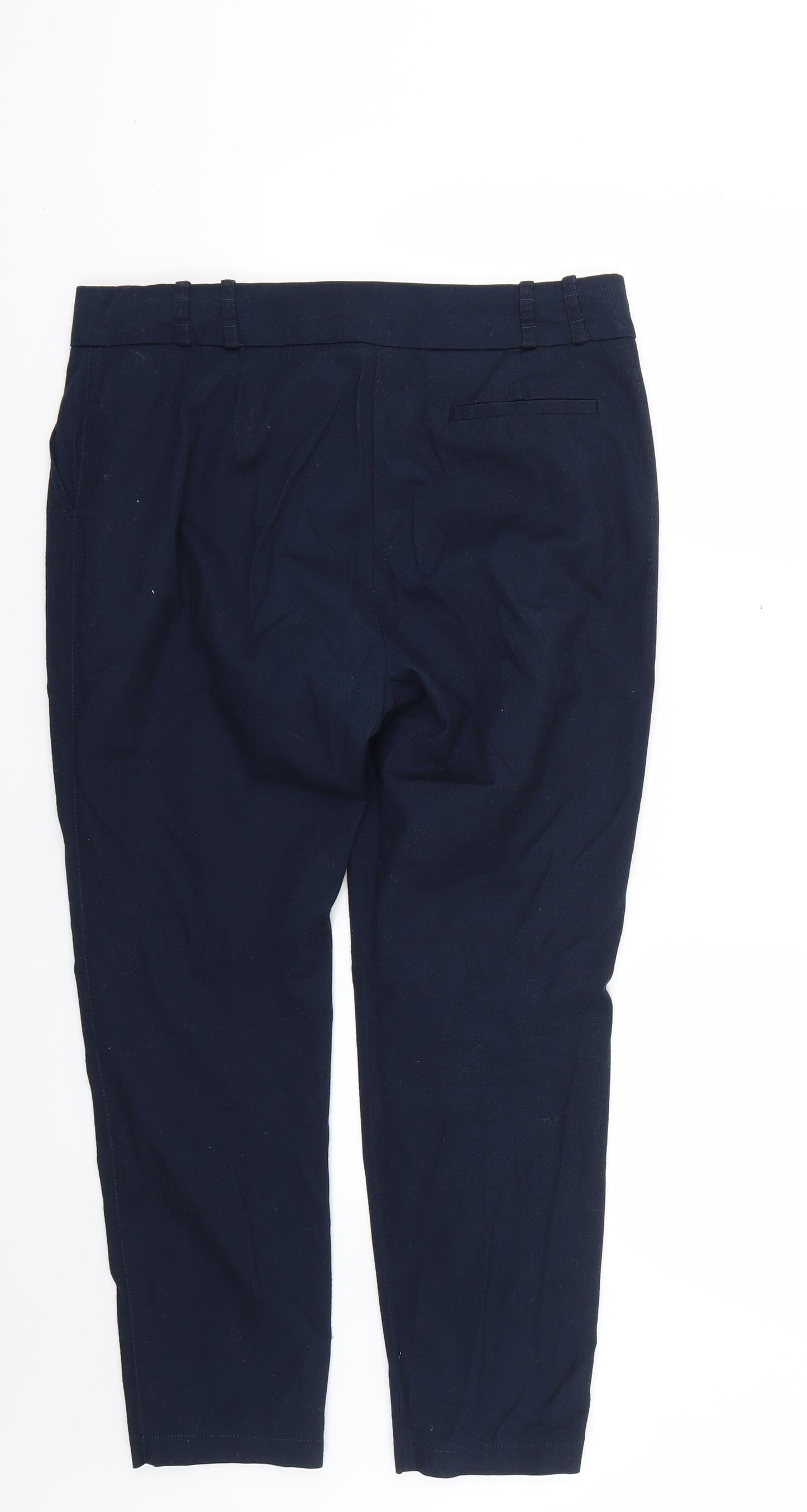 Womens UK Size 12 NEXT Regular Fit  Blue Trousers