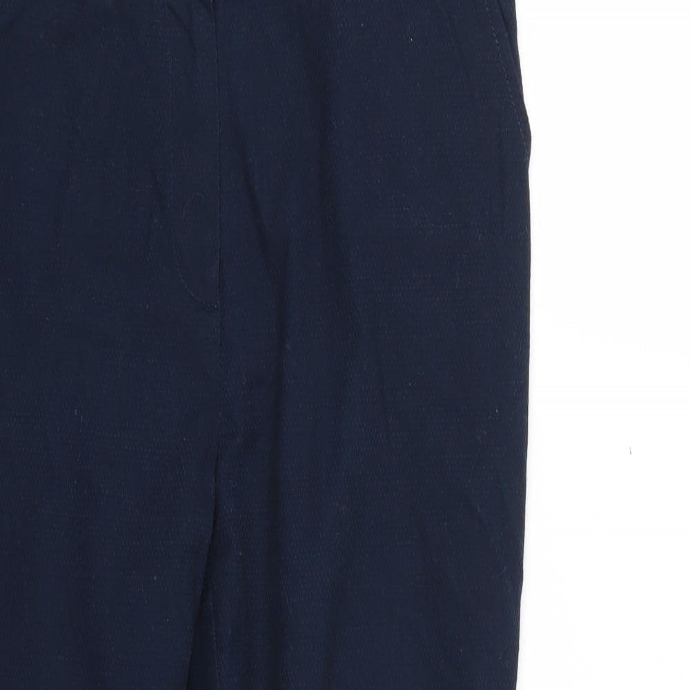 Womens UK Size 12 NEXT Regular Fit  Blue Trousers