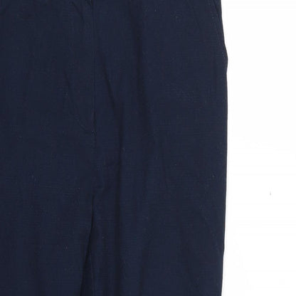 Womens UK Size 12 NEXT Regular Fit  Blue Trousers