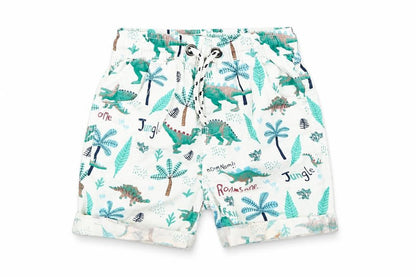 Front view of George Baby Multicoloured Geometric Cropped Trousers, size 12-18, Months