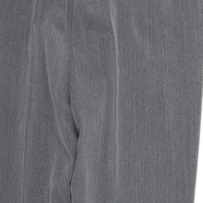 bm collection Womens Grey   Trousers  Size 12 L25 in