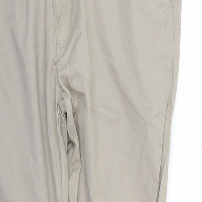 Mens UK Size 38 boston crew Regular Fit Straight Beige Jeans