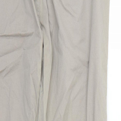 Mens UK Size 38 boston crew Regular Fit Straight Beige Jeans