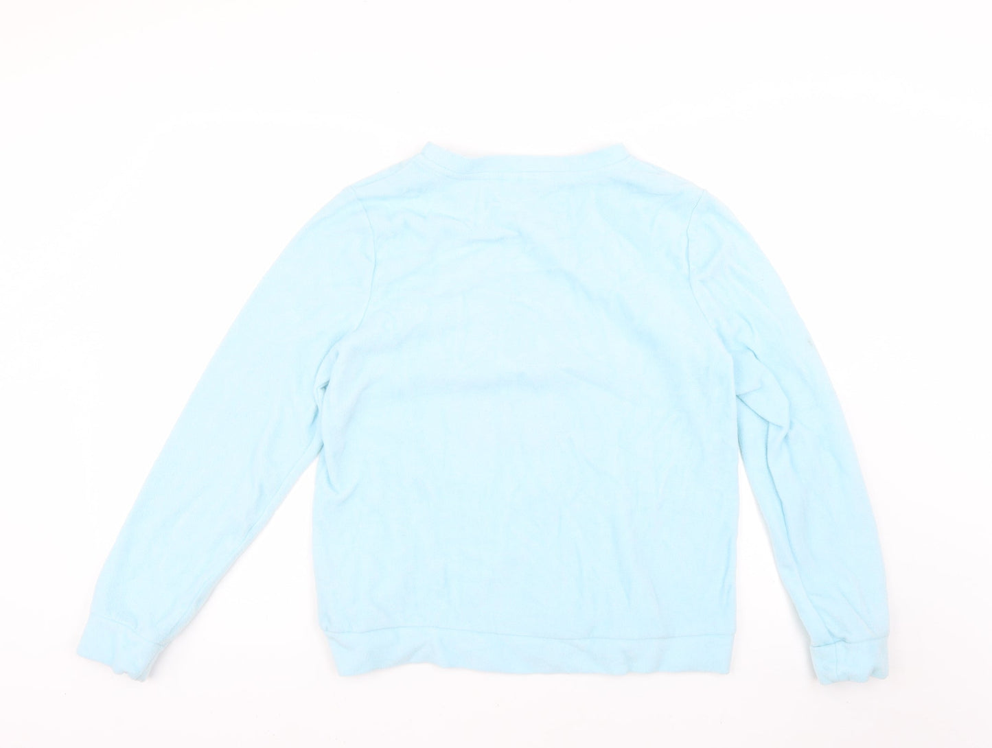 Dunnes Stores Womens Blue Geometric  Top Pyjama Top Size M