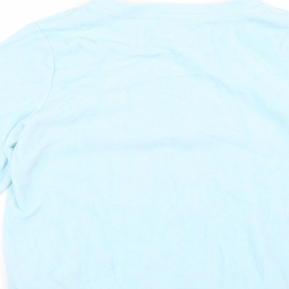 Dunnes Stores Womens Blue Geometric  Top Pyjama Top Size M