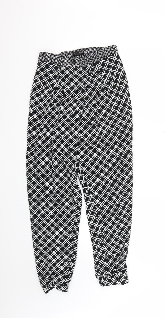 Womens UK Size 6 Topshop Regular Fit  Multicoloured Trousers