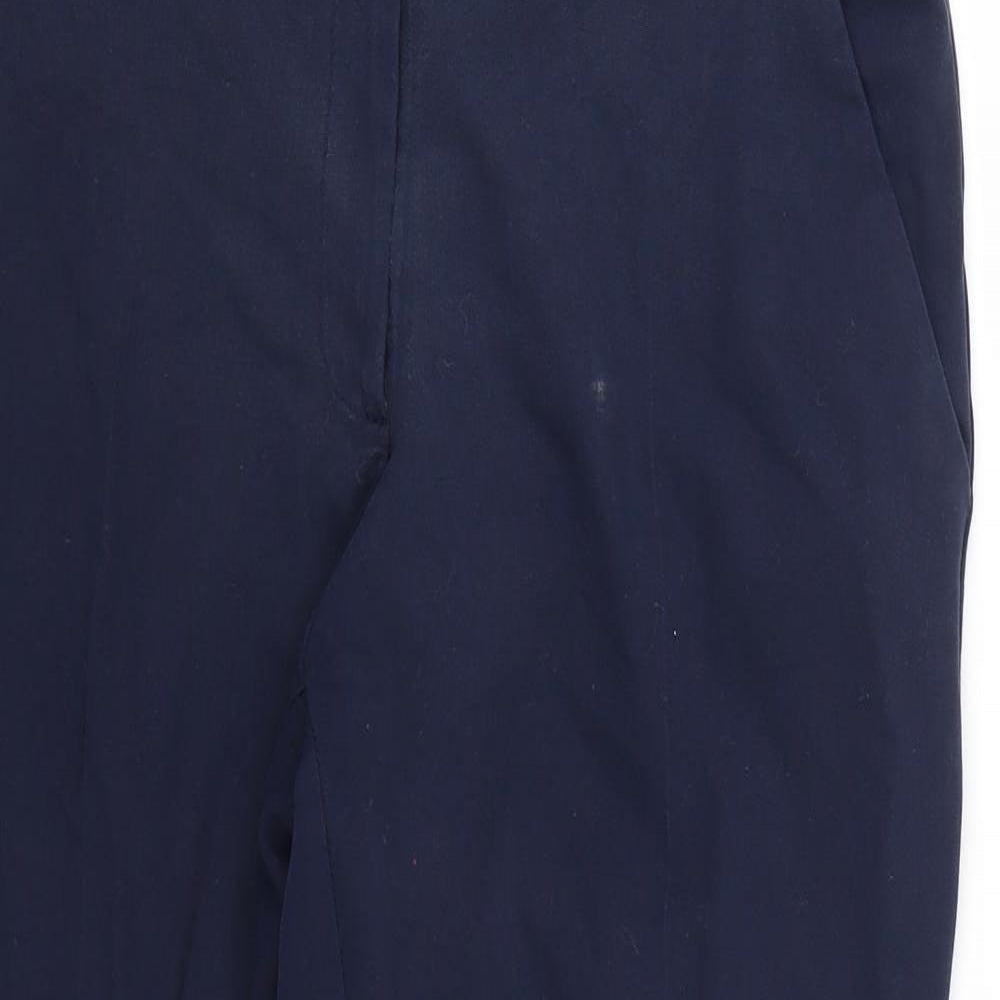Womens UK Size 10 Dorothy Perkins Regular Fit  Blue Trousers