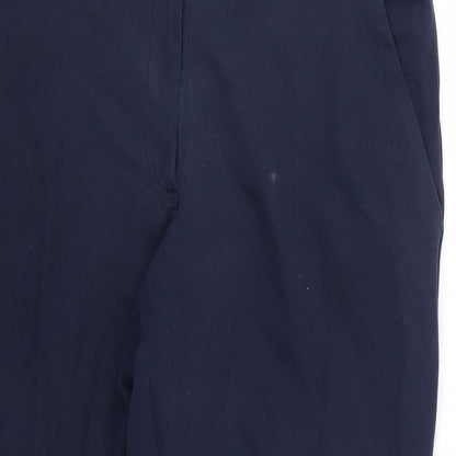Womens UK Size 10 Dorothy Perkins Regular Fit  Blue Trousers