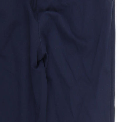 Womens UK Size 10 Dorothy Perkins Regular Fit  Blue Trousers