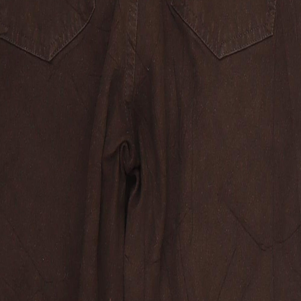Womens UK Size 12 Jigsaw Regular Fit Skinny Brown Jeans