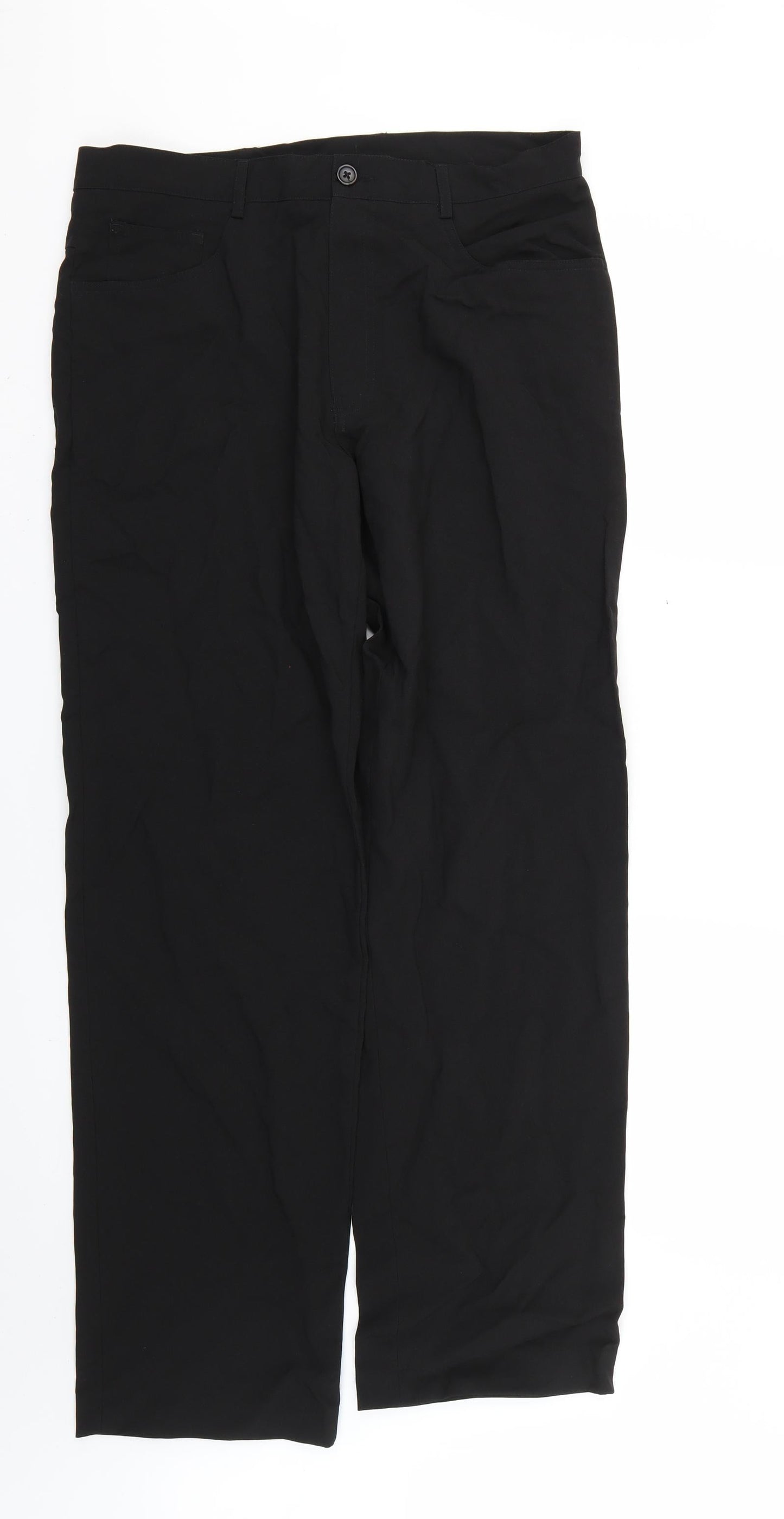 Womens UK Size 34 Taylor & Wright Regular Fit  Black Trousers