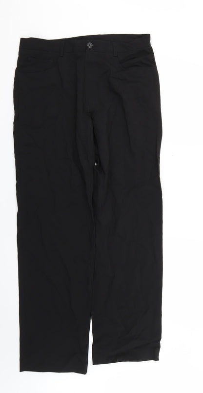 Womens UK Size 34 Taylor & Wright Regular Fit  Black Trousers