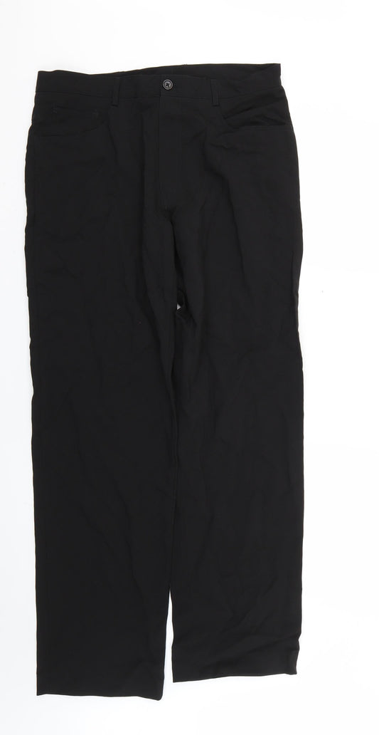 Womens UK Size 34 Taylor & Wright Regular Fit  Black Trousers