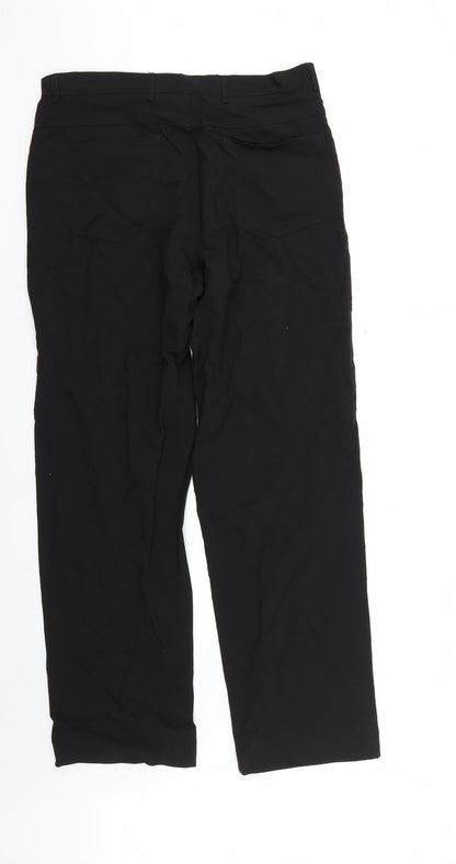Womens UK Size 34 Taylor & Wright Regular Fit  Black Trousers