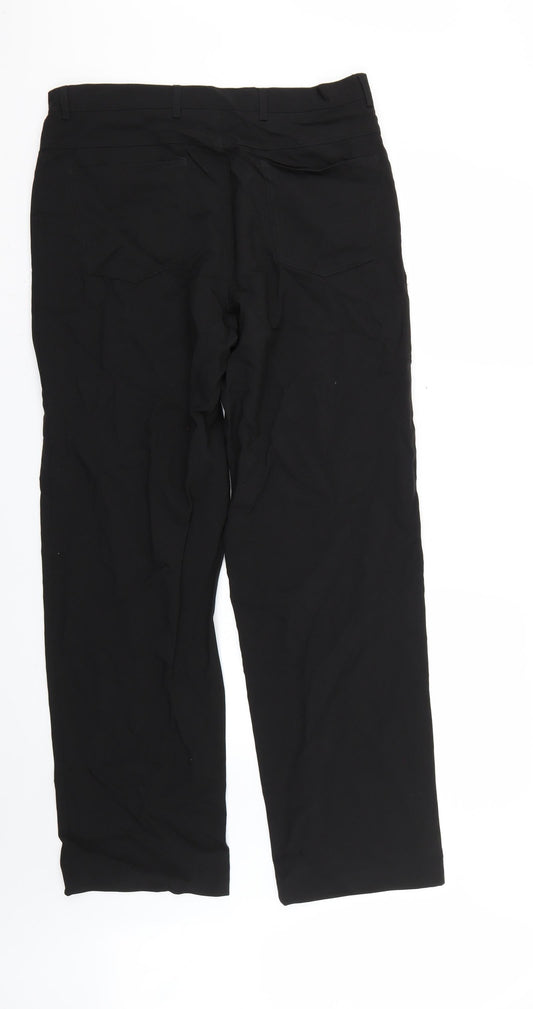 Womens UK Size 34 Taylor & Wright Regular Fit  Black Trousers