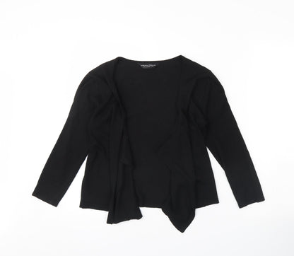 Womens UK Size 8 Dorothy Perkins Black Cardigan Jumper