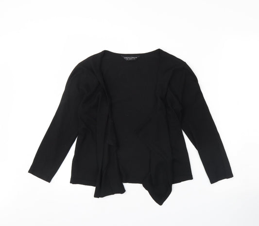 Womens UK Size 8 Dorothy Perkins Black Cardigan Jumper