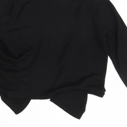 Womens UK Size 8 Dorothy Perkins Black Cardigan Jumper
