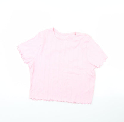 Primark Womens Pink   Basic T-Shirt Size L