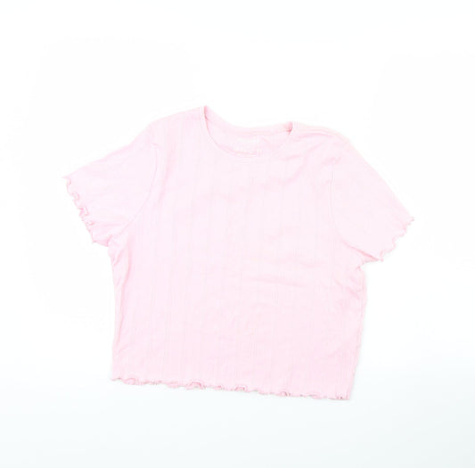 Primark Womens Pink   Basic T-Shirt Size L