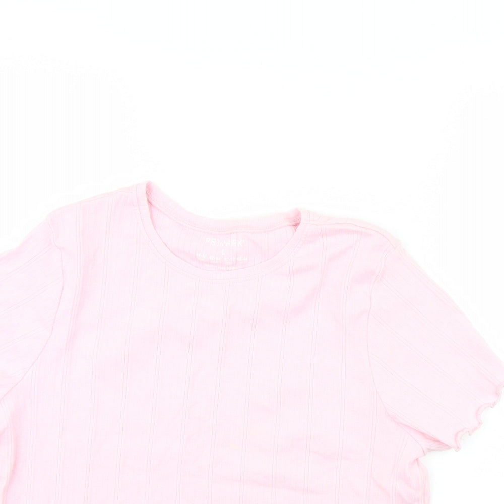 Primark Womens Pink   Basic T-Shirt Size L