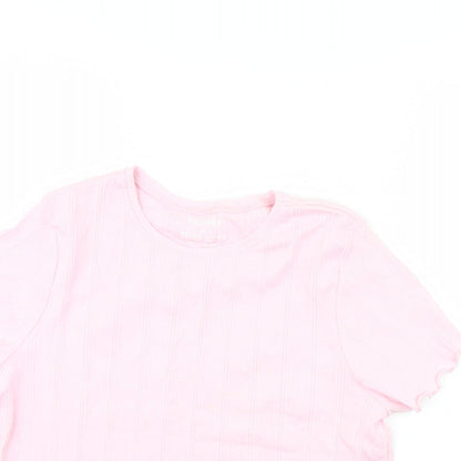 Primark Womens Pink   Basic T-Shirt Size L