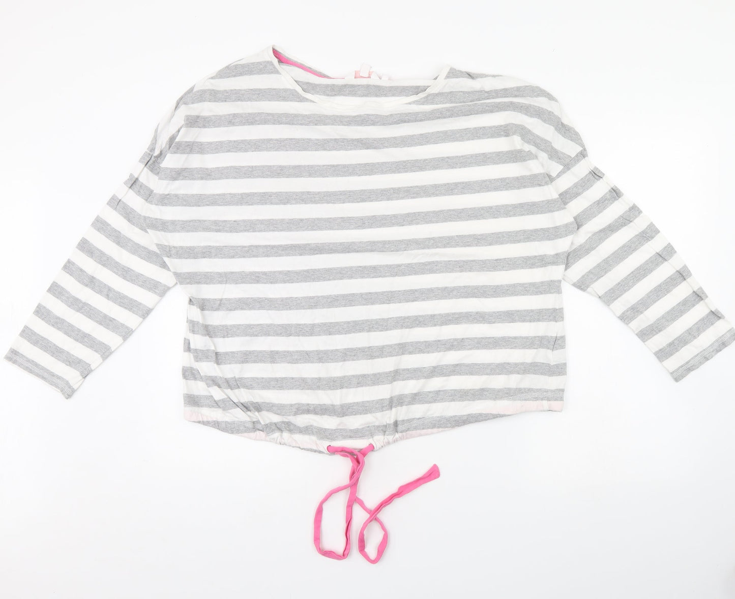 Pretty secrets Womens Grey Striped  Pullover Jumper Size 20