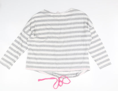 Pretty secrets Womens Grey Striped  Pullover Jumper Size 20