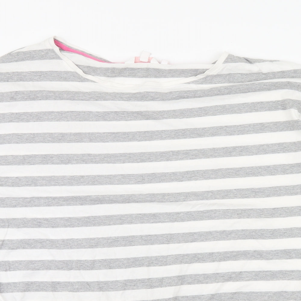 Pretty secrets Womens Grey Striped  Pullover Jumper Size 20