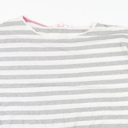 Pretty secrets Womens Grey Striped  Pullover Jumper Size 20