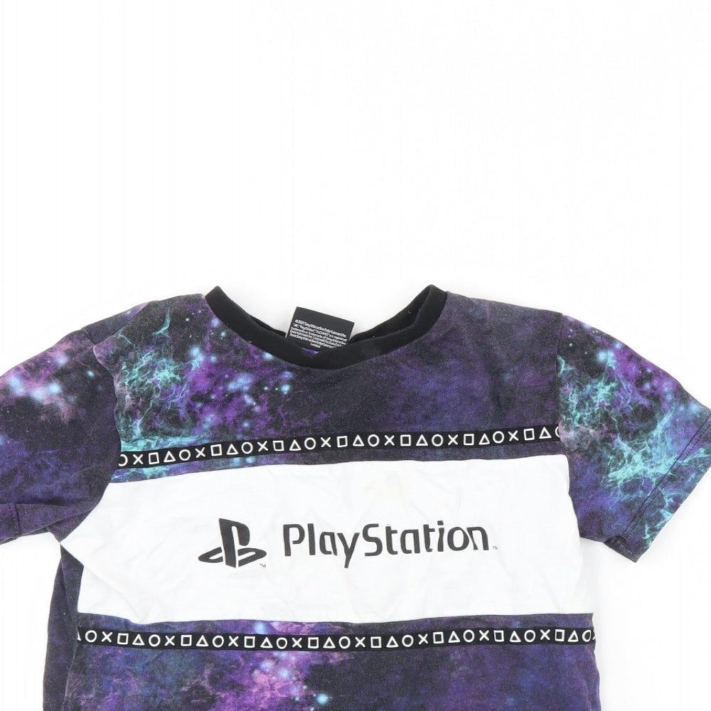 NEXT Boys Multicoloured   Basic T-Shirt Size 7 Years  - Playstation