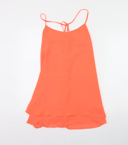 Ribbon Womens Orange   Shift  Size 10