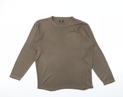 NEXT Mens Brown   Pullover Jumper Size L