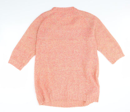 Womens UK Size M H&M Pink Pullover Jumper
