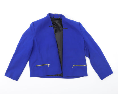 Womens UK Size 14 Soon Blue Jacket
