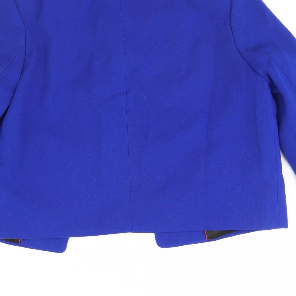 Womens UK Size 14 Soon Blue Jacket