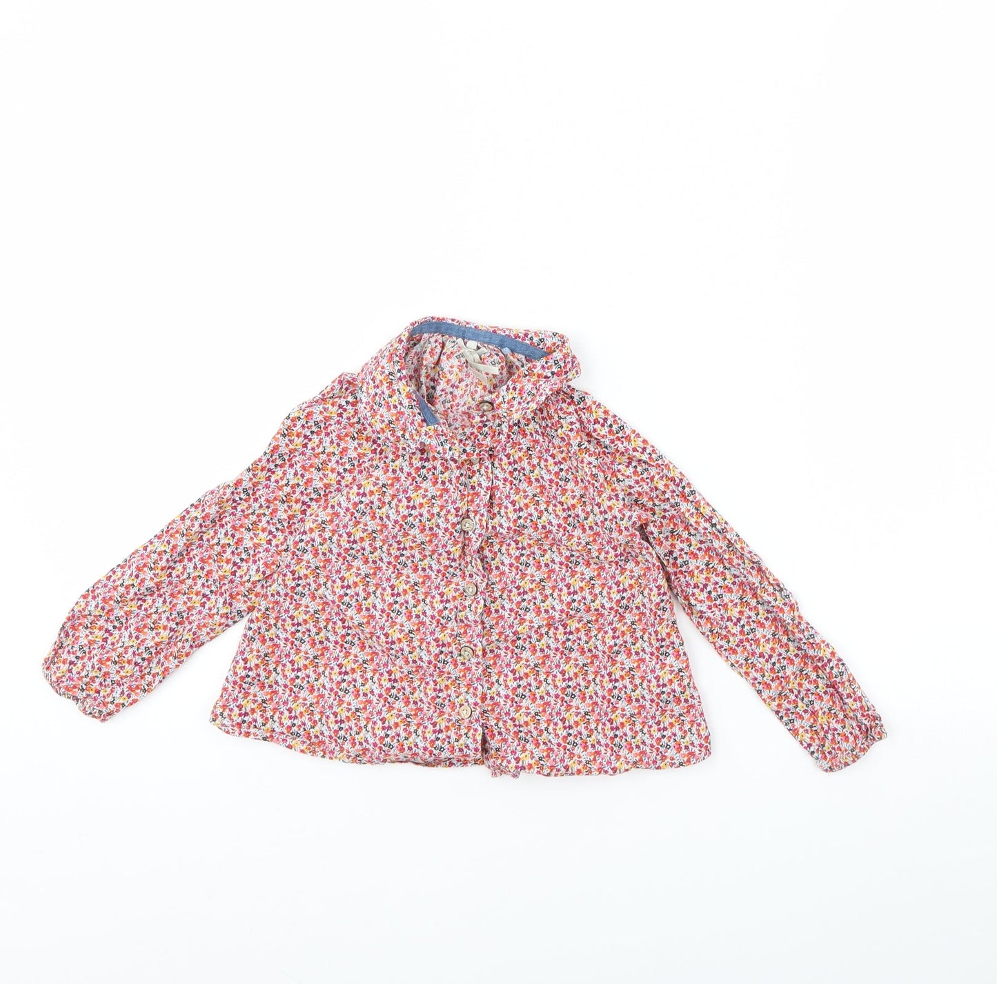 NEXT Girls Multicoloured Floral  Basic Button-Up Size 2 Years