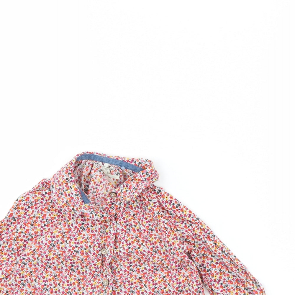 NEXT Girls Multicoloured Floral  Basic Button-Up Size 2 Years