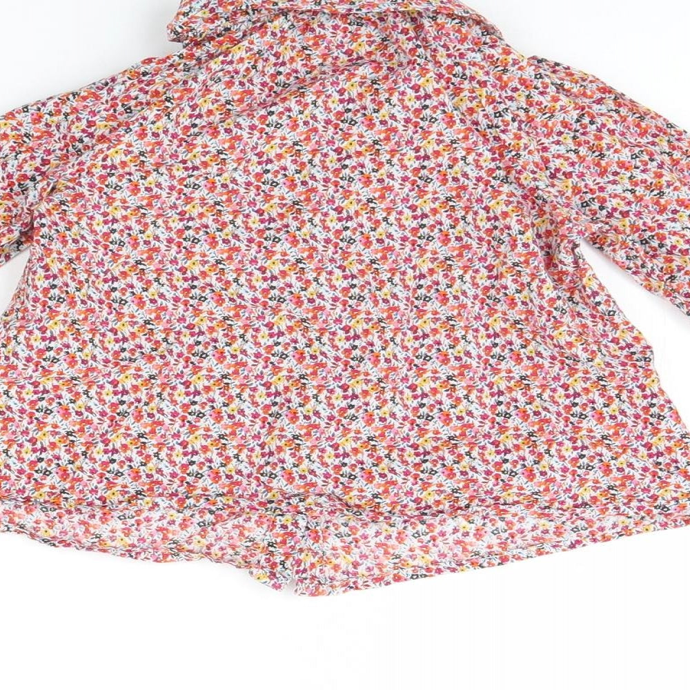NEXT Girls Multicoloured Floral  Basic Button-Up Size 2 Years
