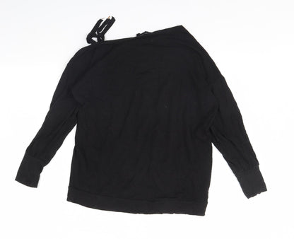 Womens UK Size 10 New Look Black Pullover Jumper