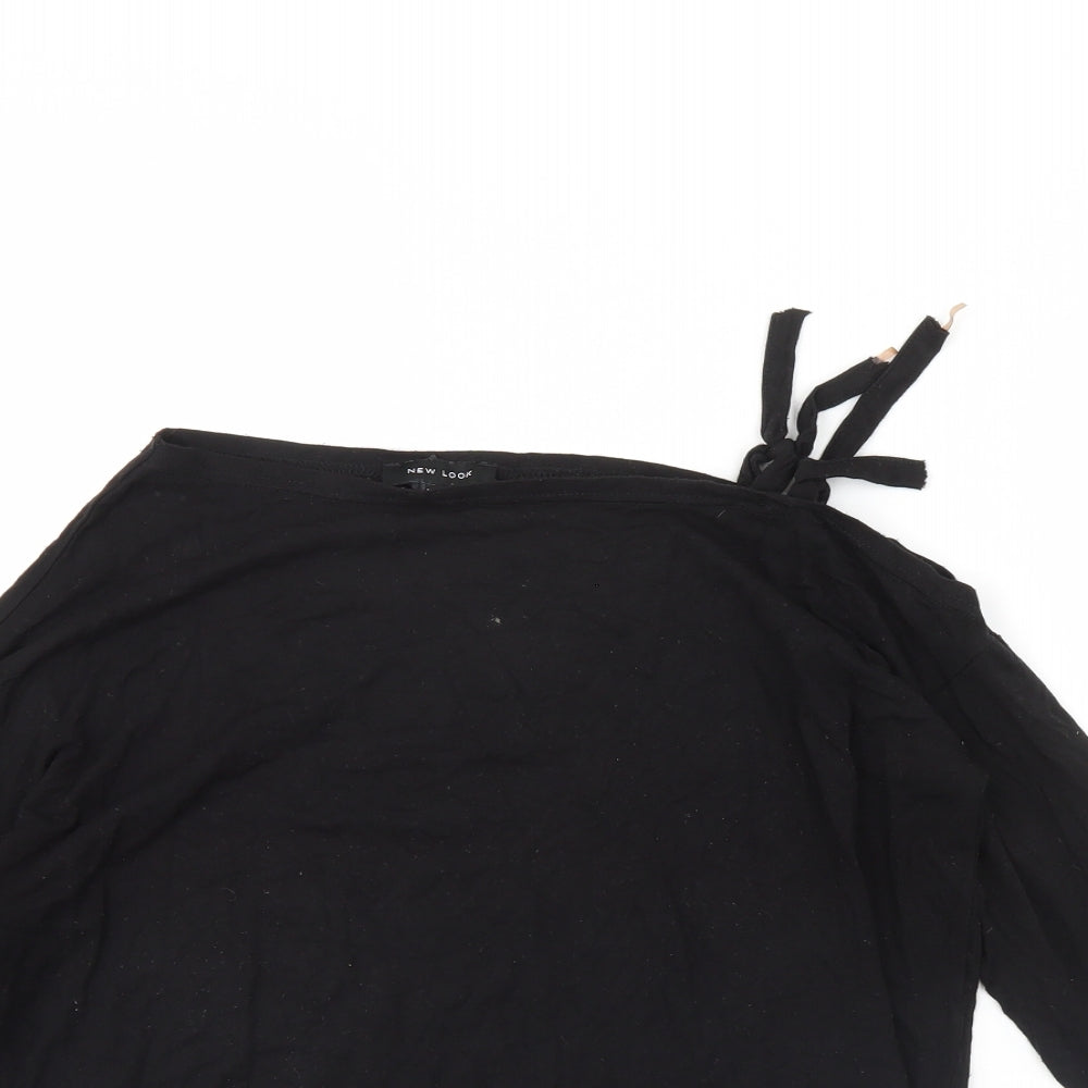 Womens UK Size 10 New Look Black Pullover Jumper
