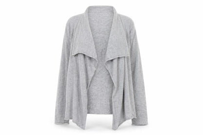 Womens UK Size 10 M&s Grey Cardigan Jumper
