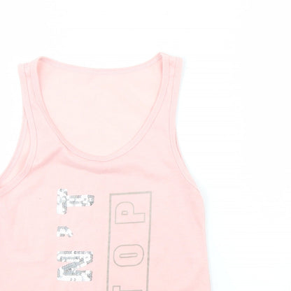 Active Girls Pink   Basic Tank Size 10 Years